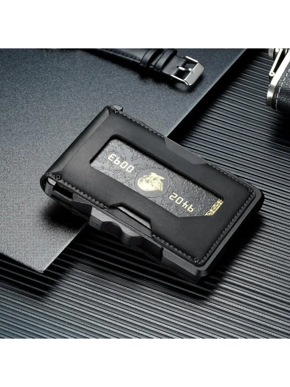Slim RFID Leather Wallet for Men | Genuine Minimalist Design, Compact & Stylish